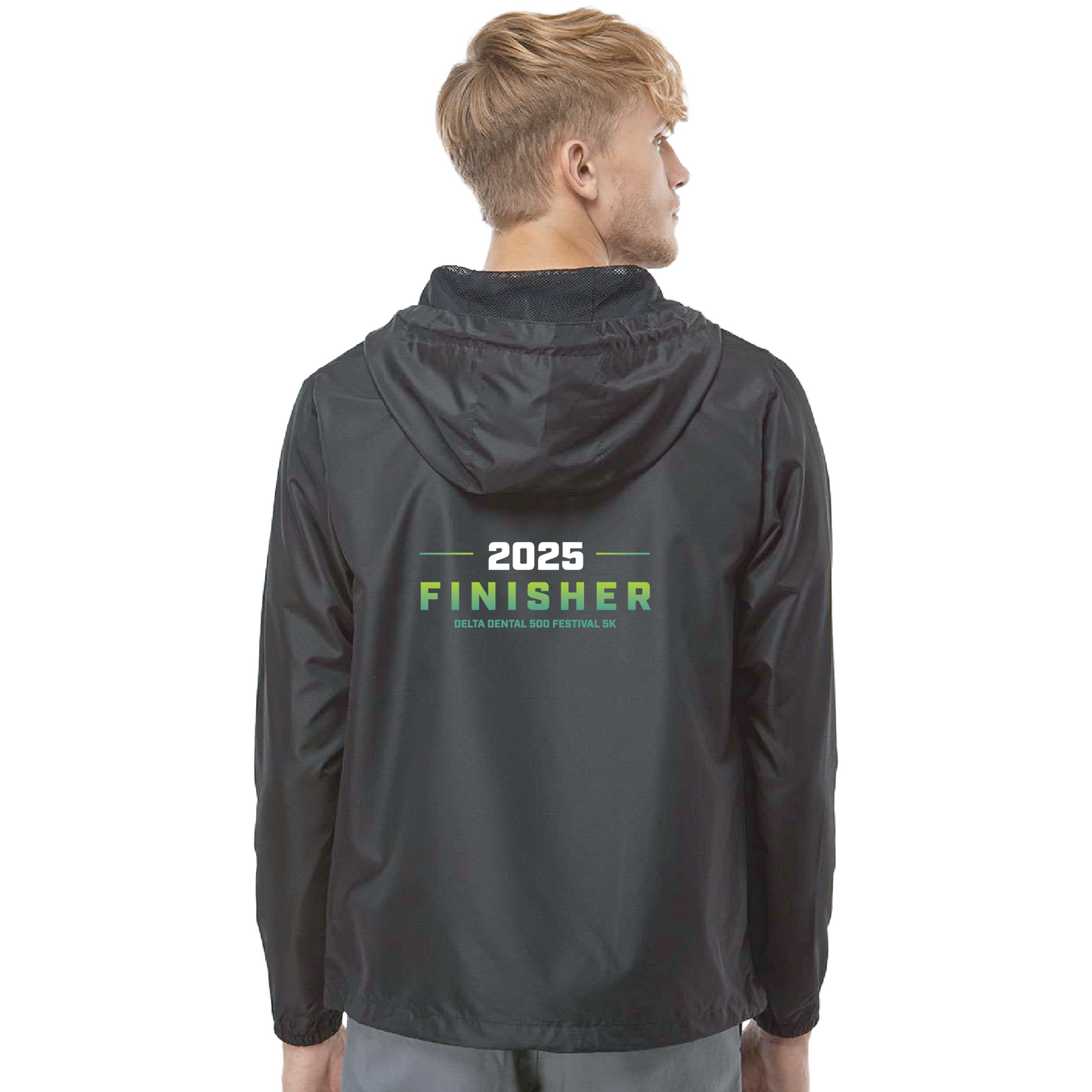 5K 2025 Finisher Men's Lightweight Quarter-Zip Windbreaker EXP54LWP