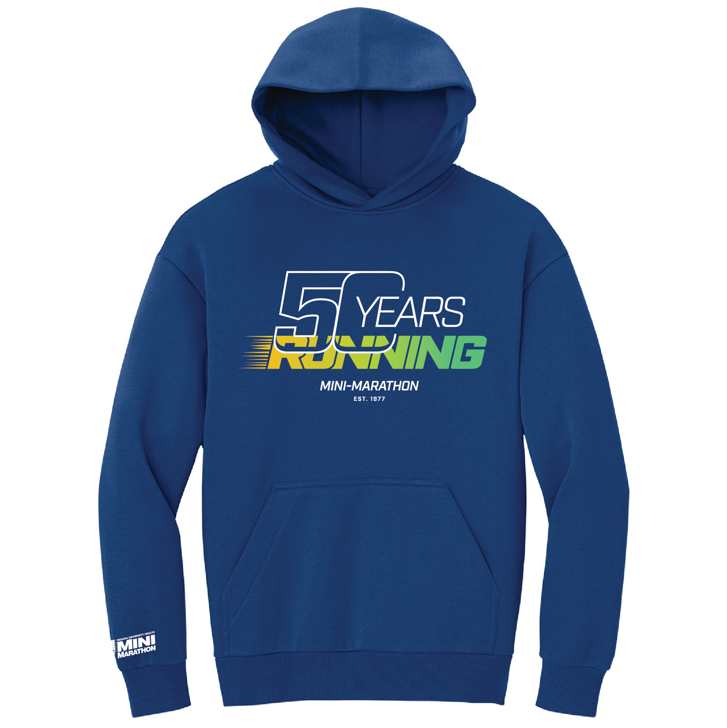 50 YEARS RUNNING HOODIE