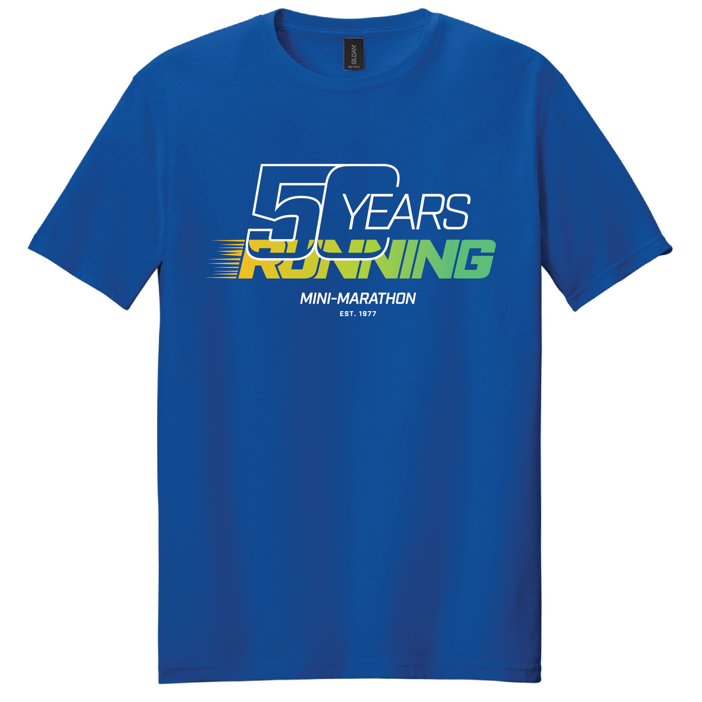50 YEARS RUNNING TEES