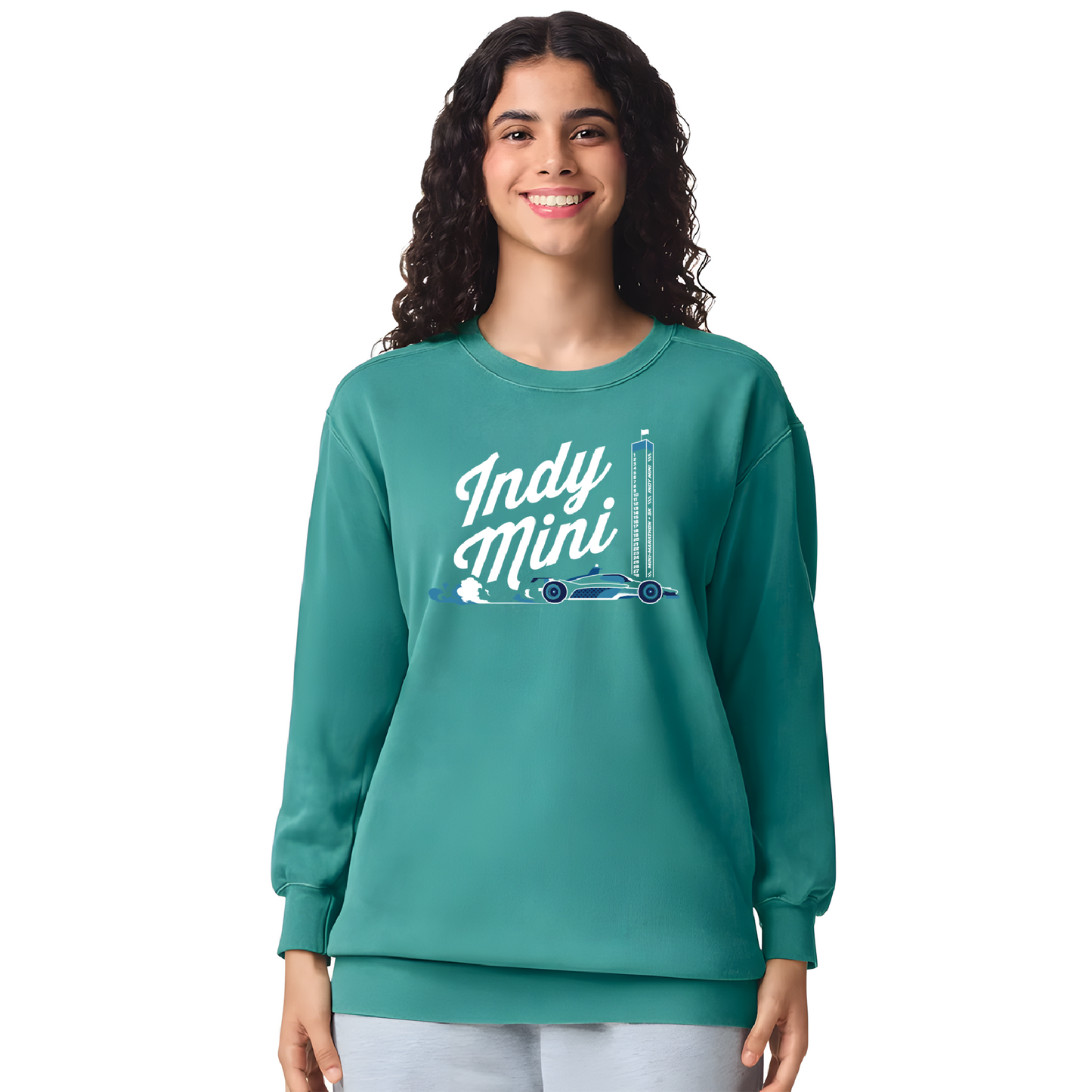 INDY MINI RACING CAR CREWNECK CC1566