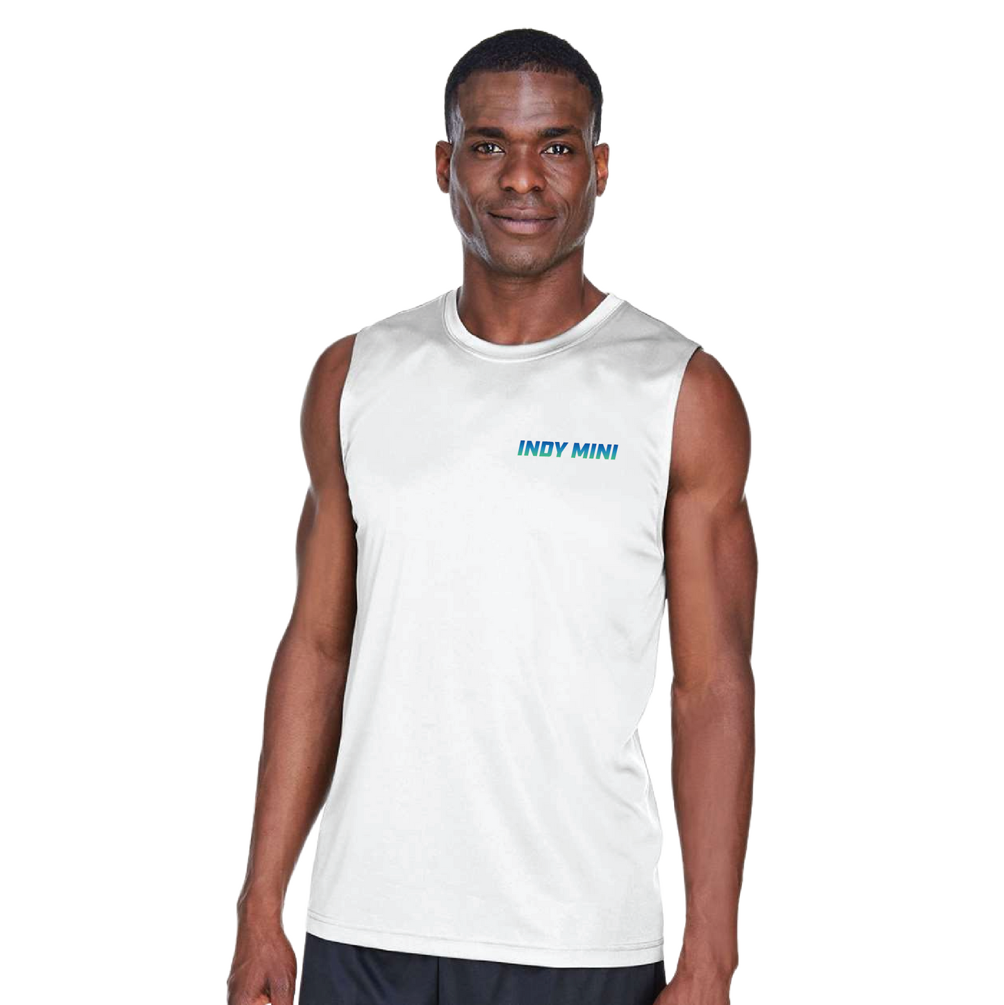 INDY MINI BOLD FONT MUSCLE TANK TT11M