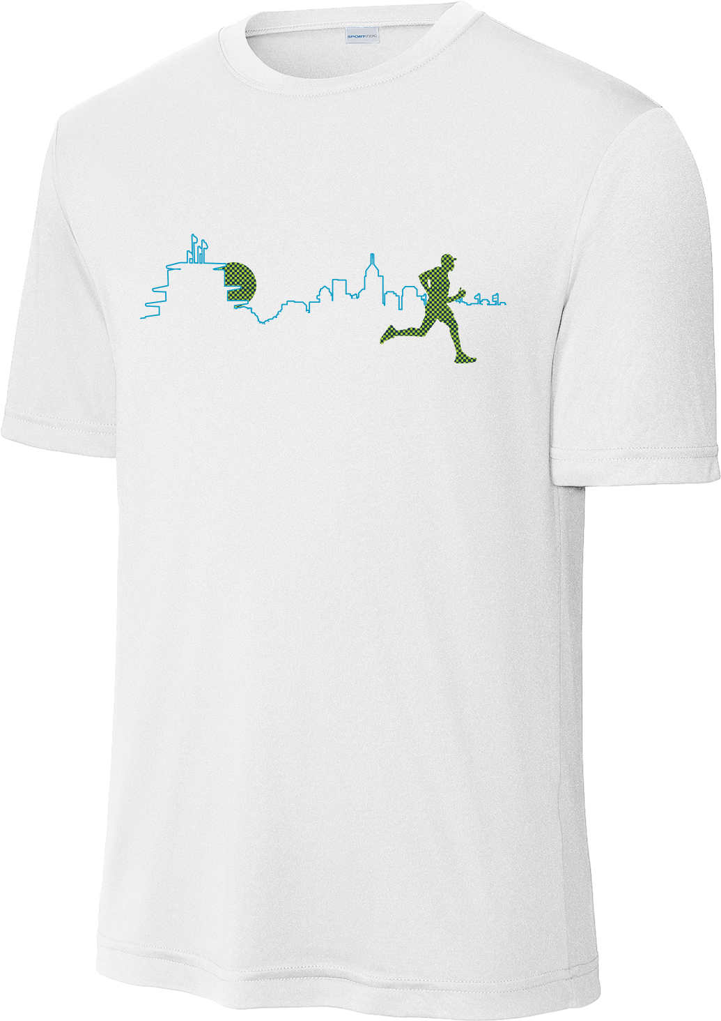 MEN’S PERFORMANCE INDY MINI CHECKERED SKYLINE ST350