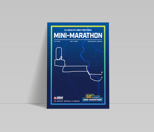 Mini Marathon Route Poster