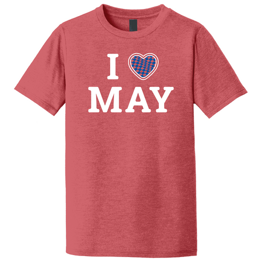 500 Festival I Love May 2025  Short Sleeve Tee
