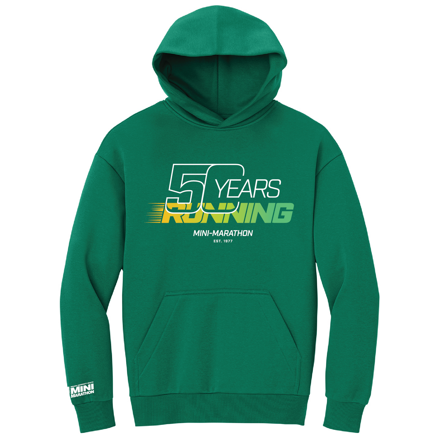 50 YEARS RUNNING HOODIE