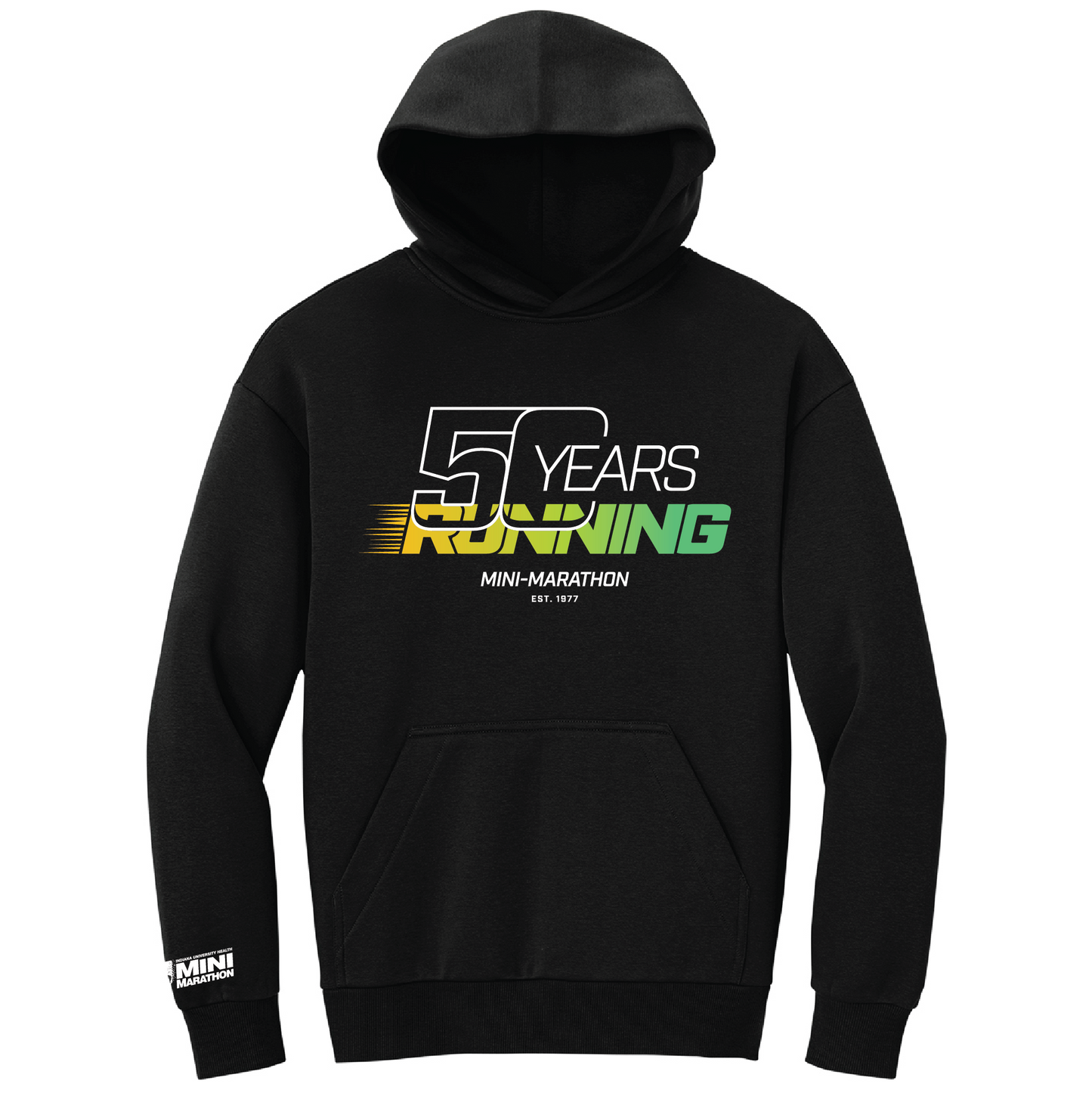 50 YEARS RUNNING HOODIE