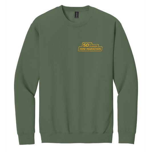 50th Embroidered Crewneck