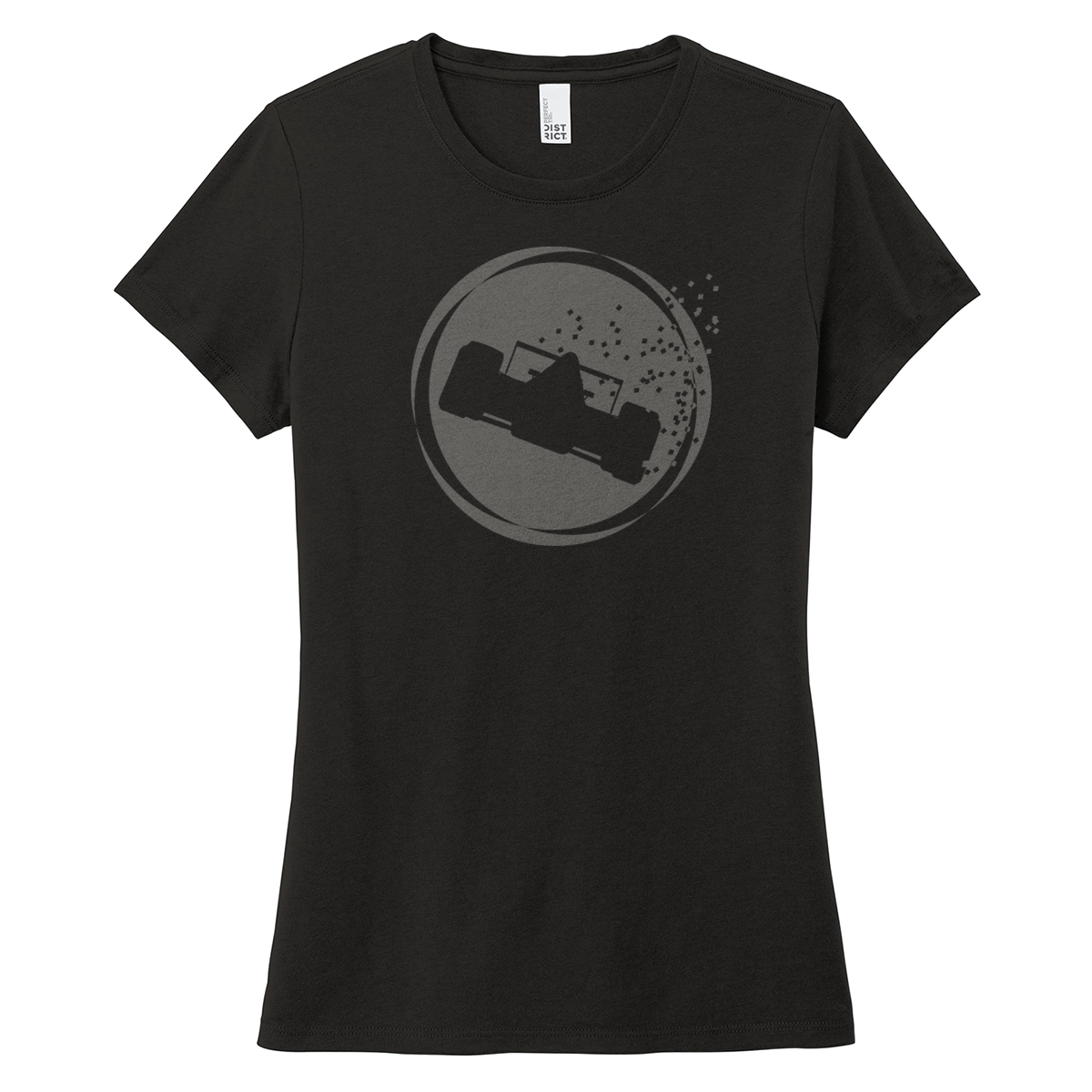 500 FESTIVAL RACE CAR TONE ON TONE WOMEN'S SHORT SLEEVE TEE