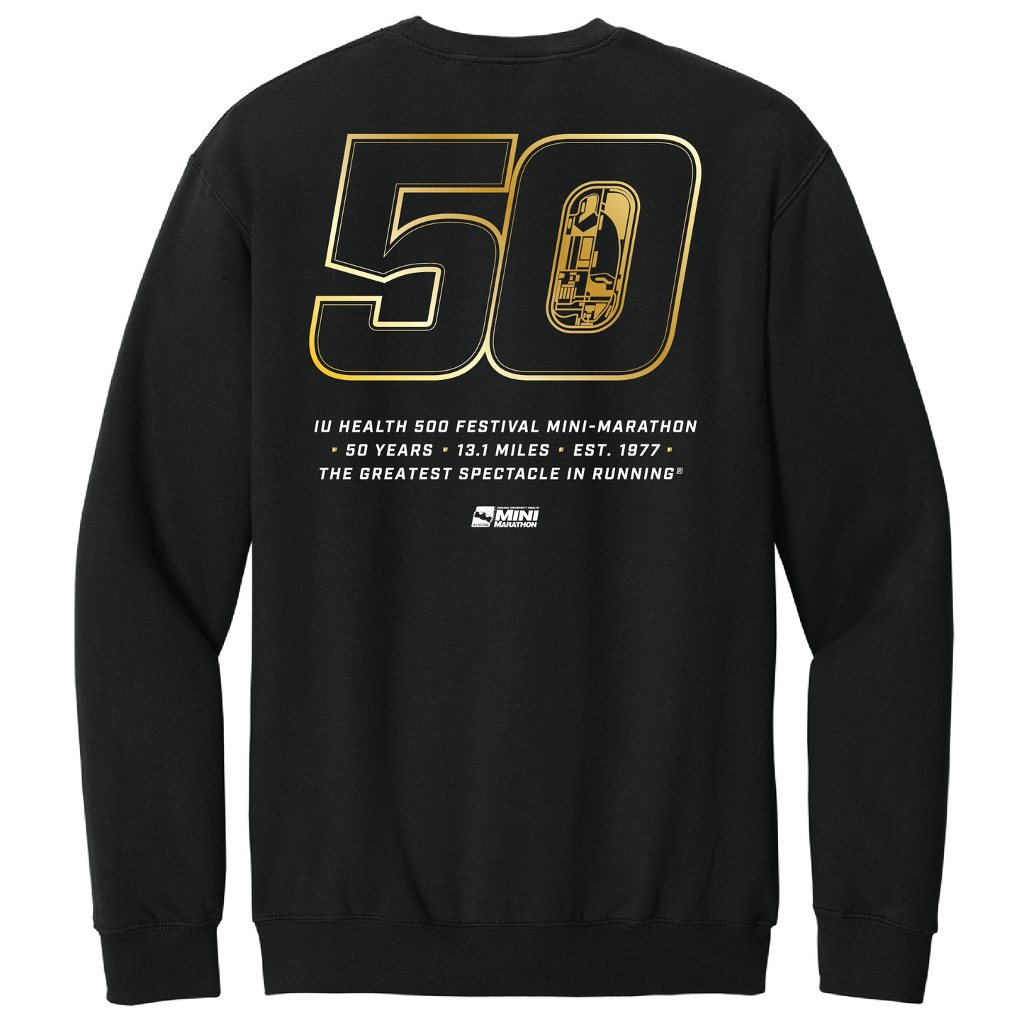 INDY MINI 50 SPEEDWAY CREWNECK
