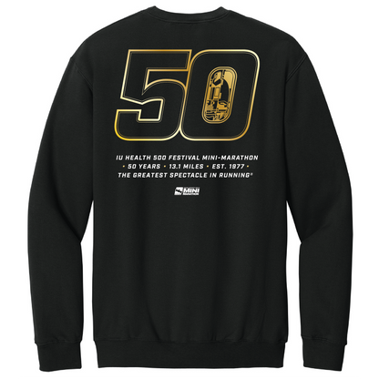INDY MINI 50 SPEEDWAY CREWNECK