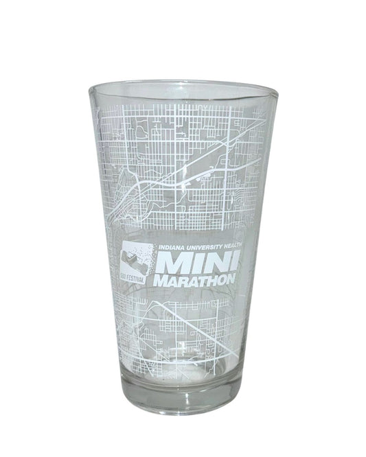 Indy MIni Pint Glass