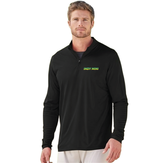 INDY MINI RUN YOUR RACE QUARTER ZIP PULLOVER AUGUSTA 2785