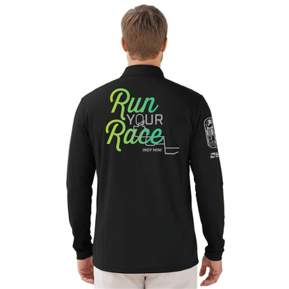 INDY MINI RUN YOUR RACE QUARTER ZIP PULLOVER AUGUSTA 2785