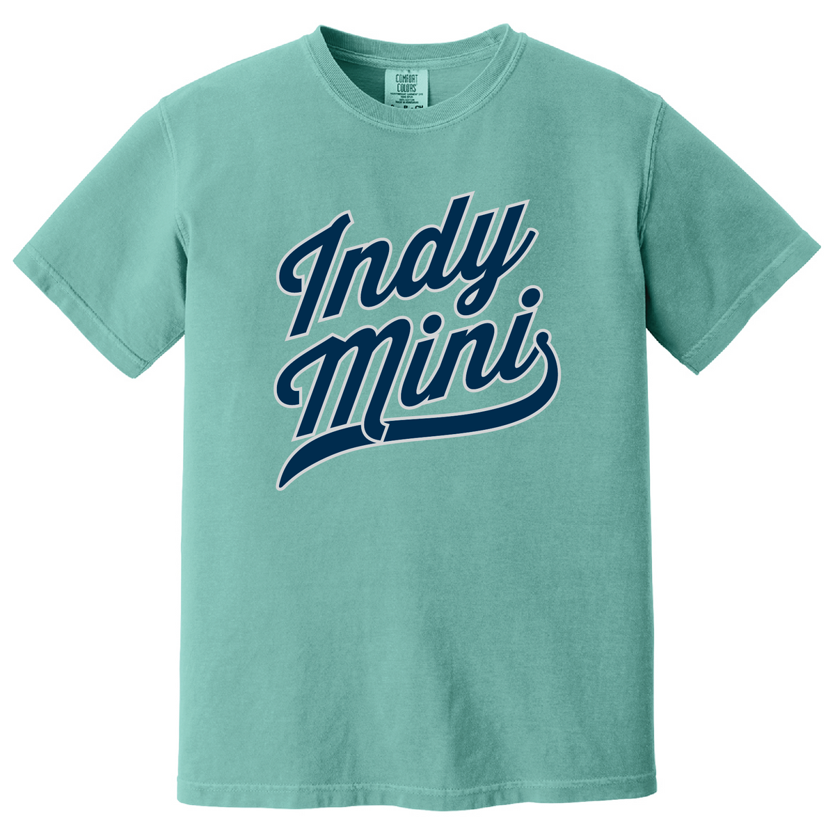 Indy Mini Baseball Script Tee