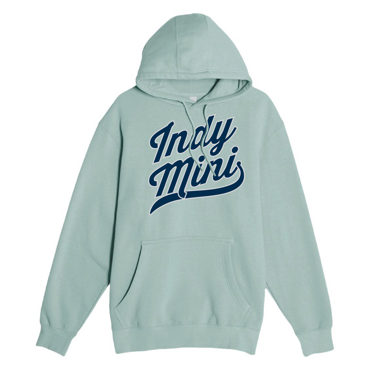 Indy Mini Baseball Script Hoodie