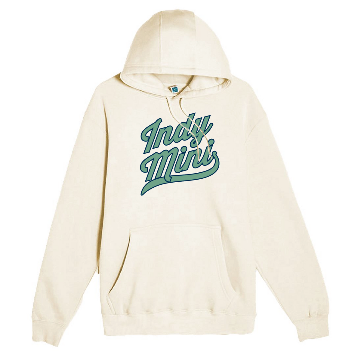 Indy Mini Baseball Script Hoodie