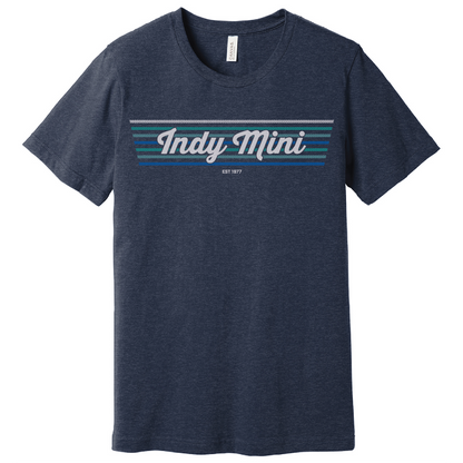 INDY MINI STRIPES TEE 3001CVC