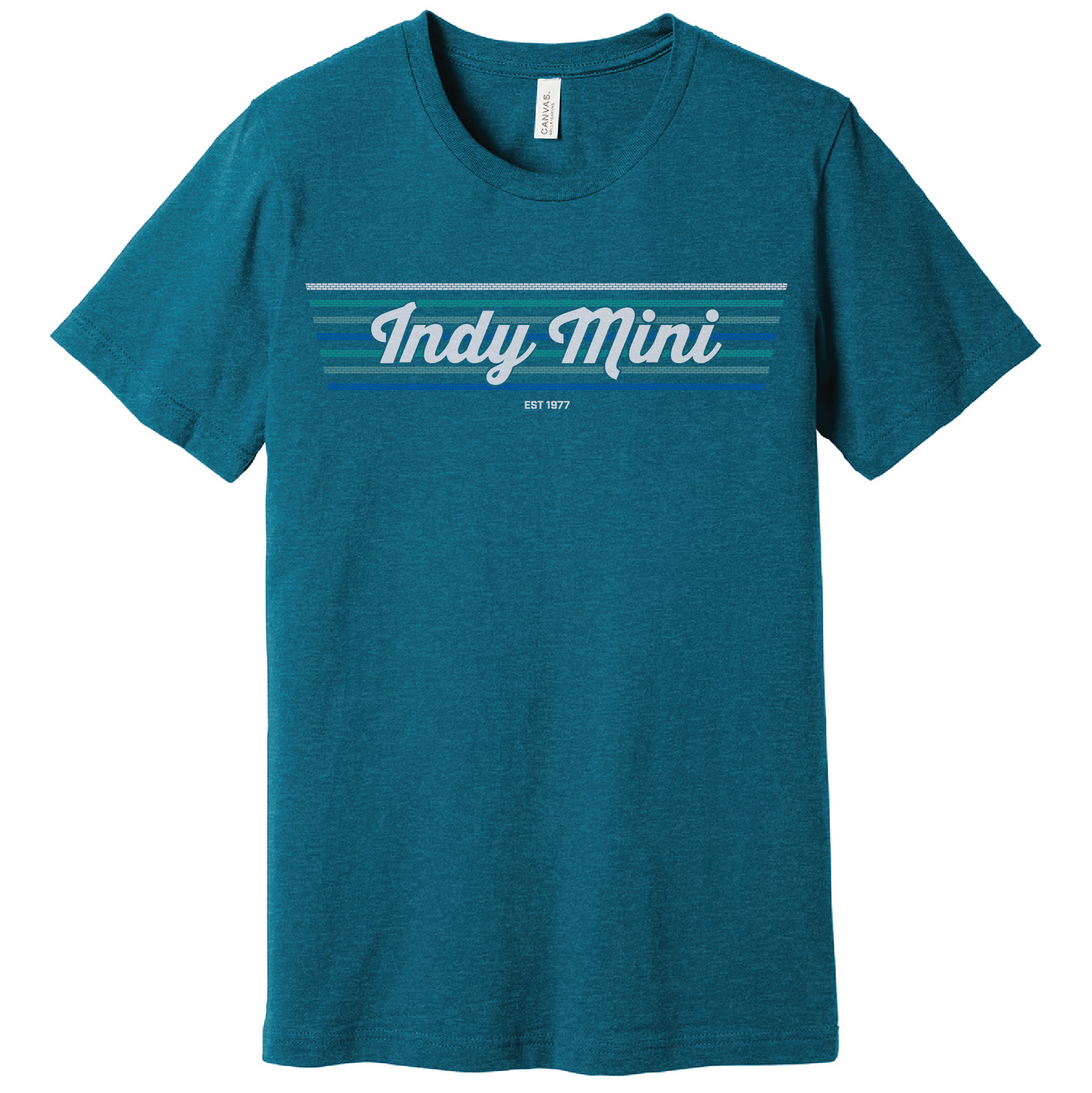 INDY MINI STRIPES TEE 3001CVC