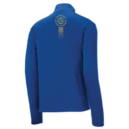 Metallic 50th Men's Performance Quarter Zip