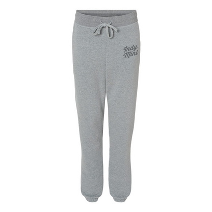 INDY MINI SCRIPT SWEATPANTS